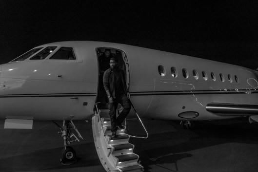 Elijah Shaw private jet; Photo Credit:  Dwayne Franklin
